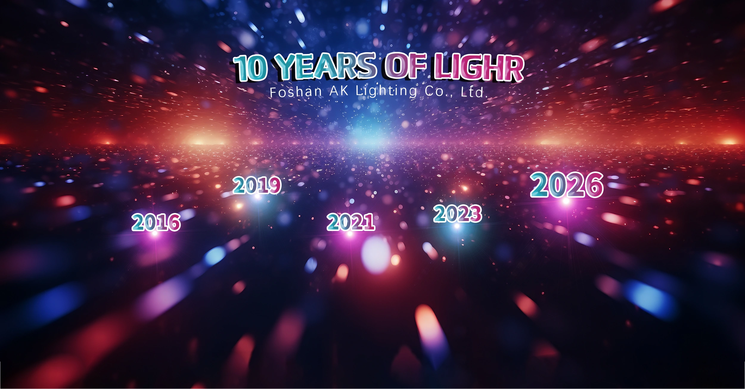 2016 সাল থেকে চীন LED স্টেজ লাইট সরবরাহকারী